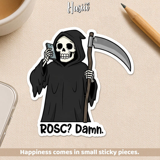 ROSC Damn Nurse Sticker by Stickreews