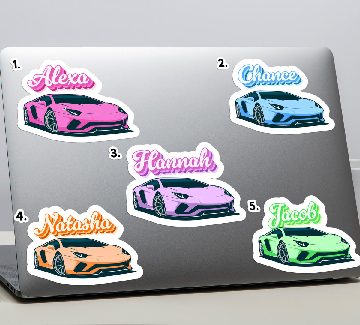 Custom Lambo Car sticker