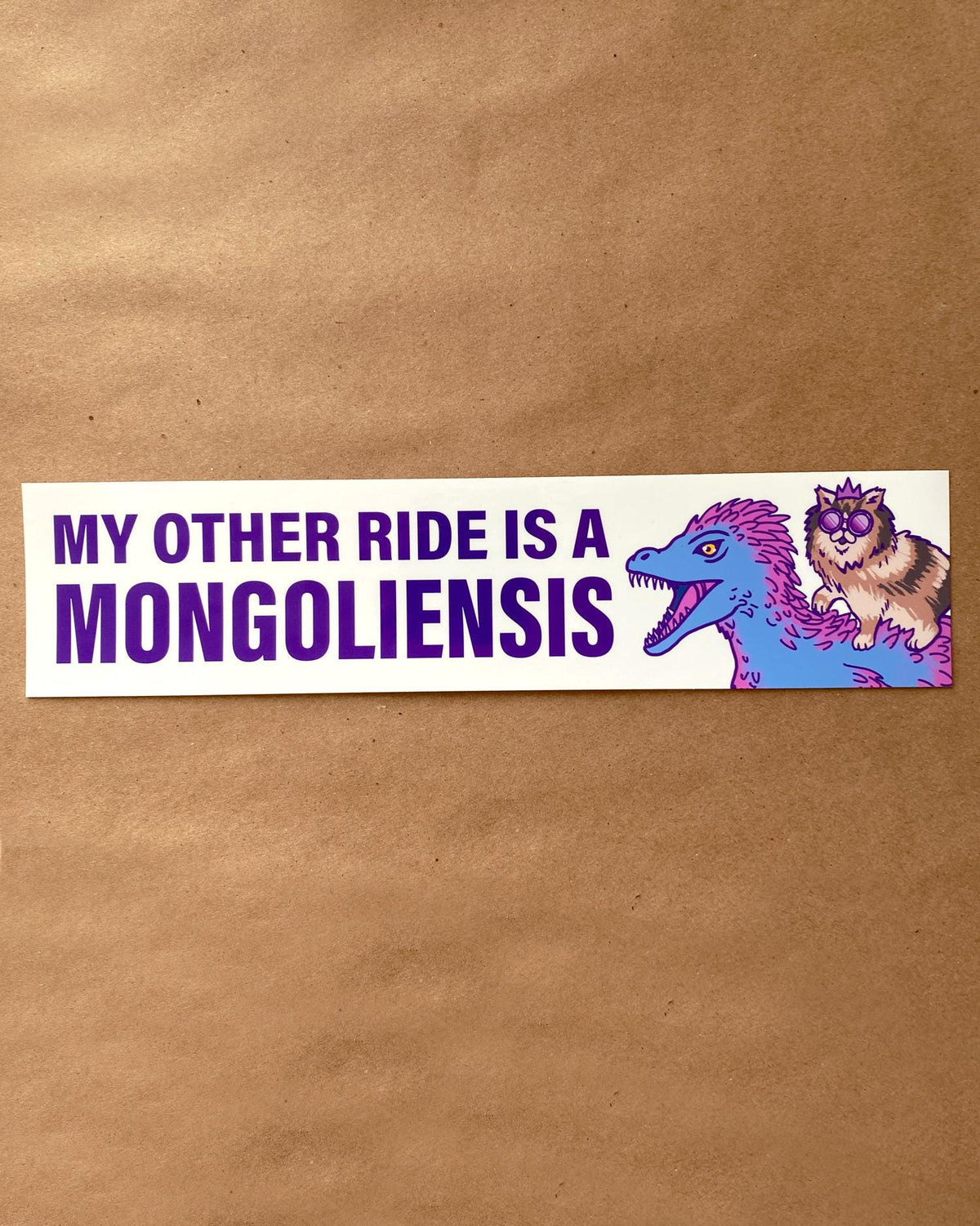 Mongo Bumper Sticker – Book Lover Decal – view 3