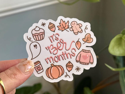 It’s ‘Ber Months sticker