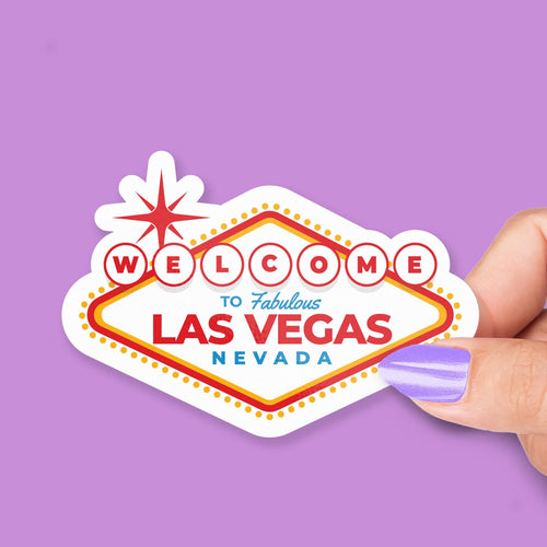 Fabulous Vegas-Style Sign sticker