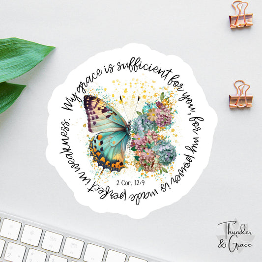 My Grace Is Sufficient for You sticker