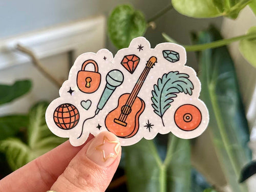 Showgirl sticker