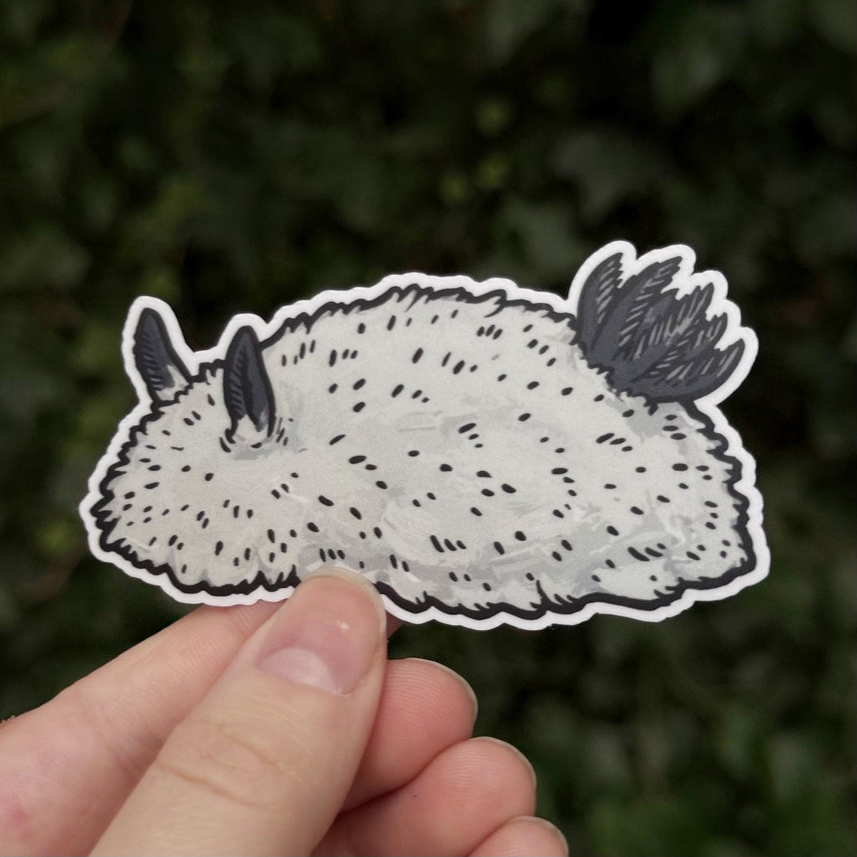 Sea Bunny sticker, sea slug nudibranch – view 2