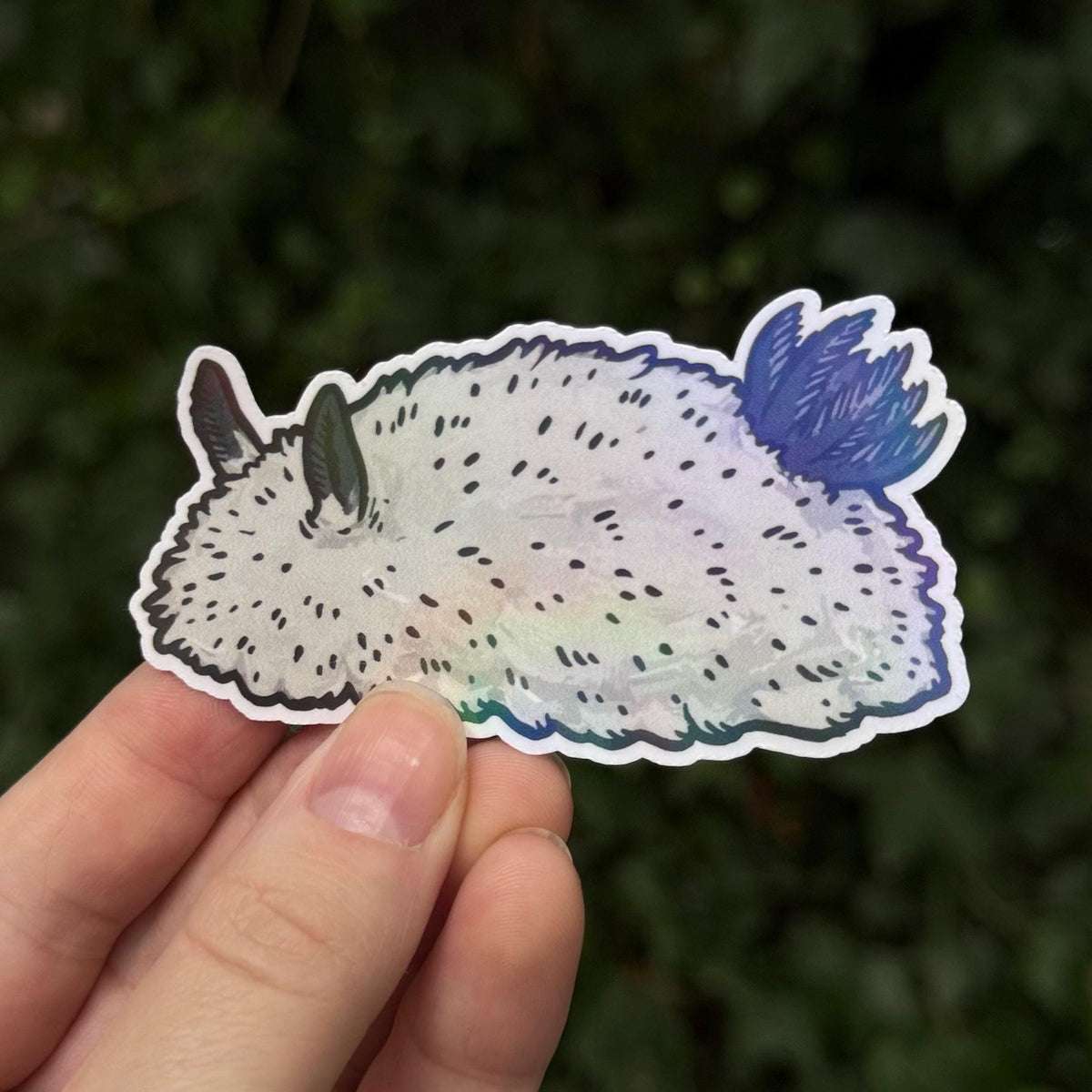 Sea Bunny sticker, sea slug nudibranch – view 3