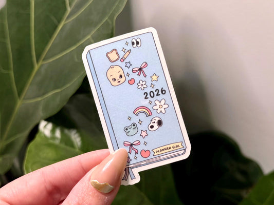 2026 Planner sticker