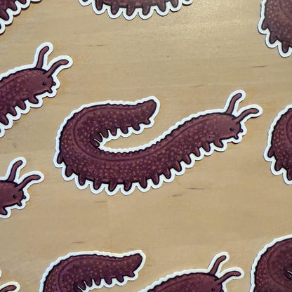 Velvet Worm sticker – view 2