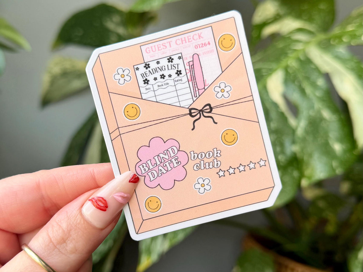 Blind Date Book Club sticker