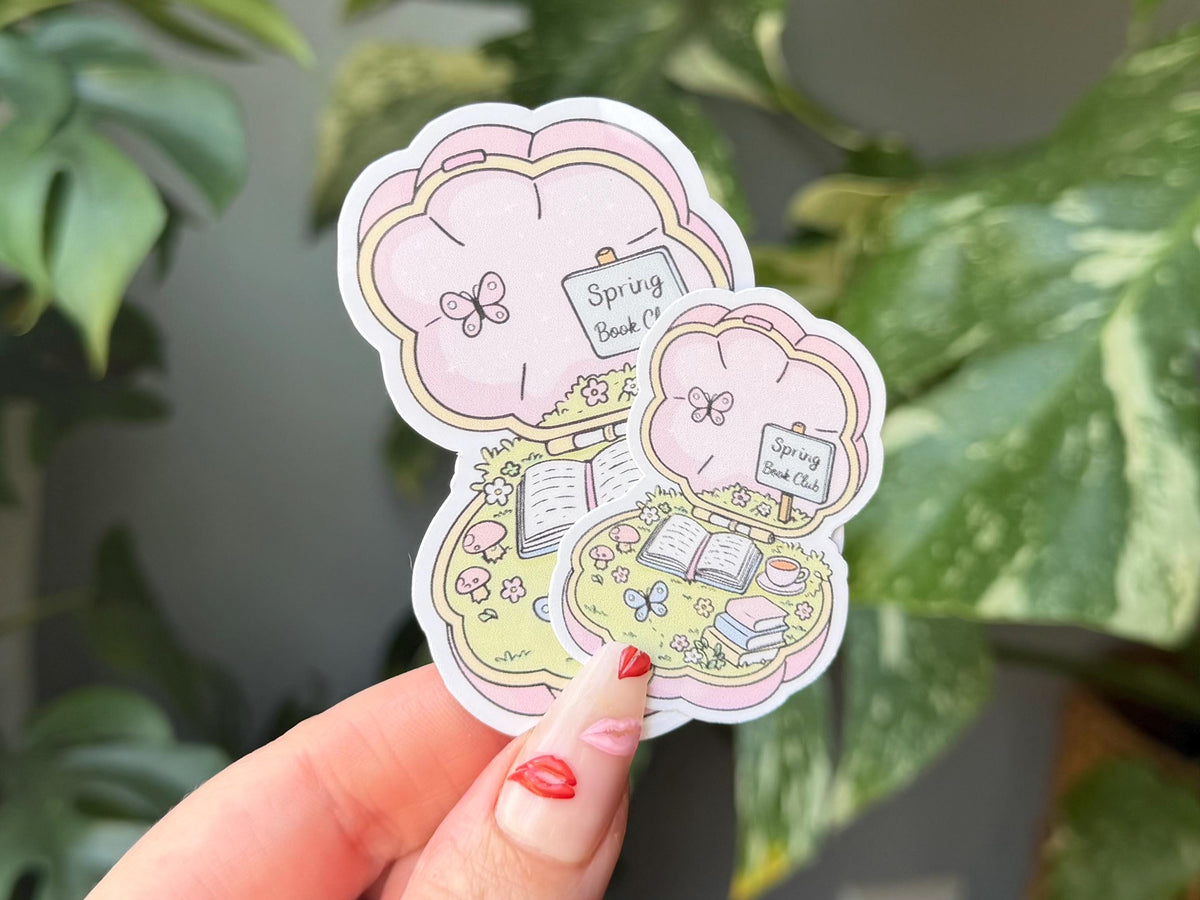 Spring Pocket Reading sticker, social justice – view 2
