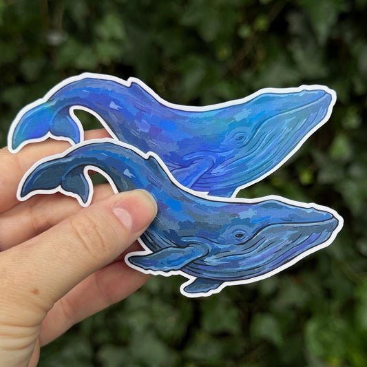Blue Whale sticker