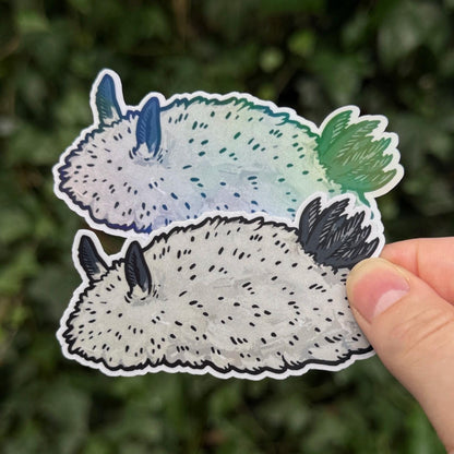 Sea Bunny sticker, sea slug nudibranch