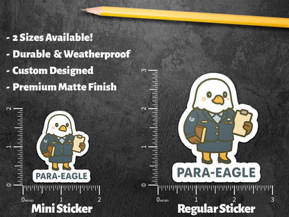 Legal Eagle JAG Officer sticker – view 3