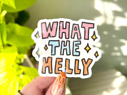 What the Helly sticker