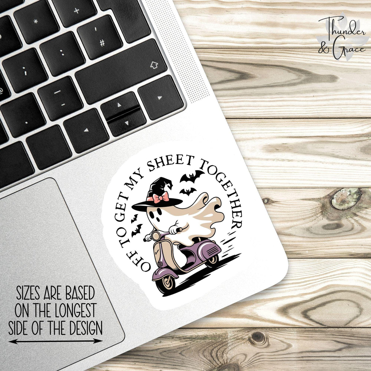 Off to Get My Sheet Together sticker – view 3