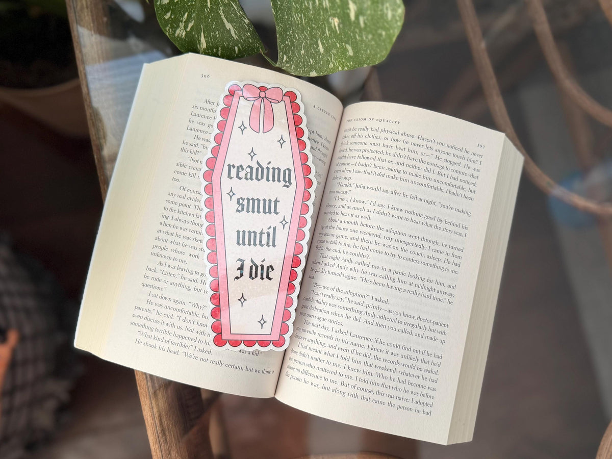 Lifetime Member of the Dark Academia Book Club Bookmark sticker – view 2