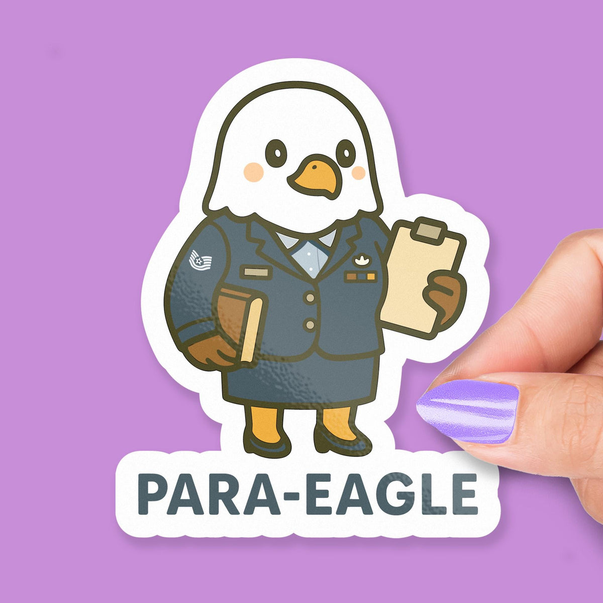 Legal Eagle JAG Officer sticker – view 2