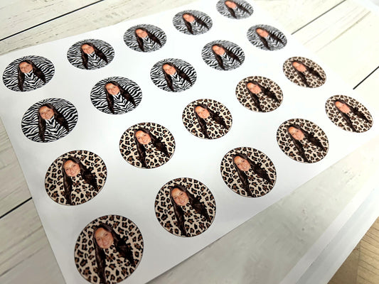Custom Photo sticker, personalized face