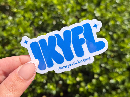 IKYFL sticker