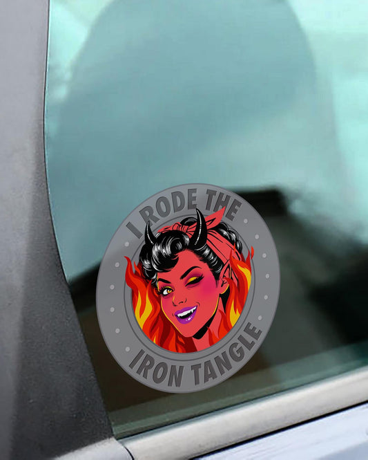 Fire Brandy Car Decal – Iron Tangle