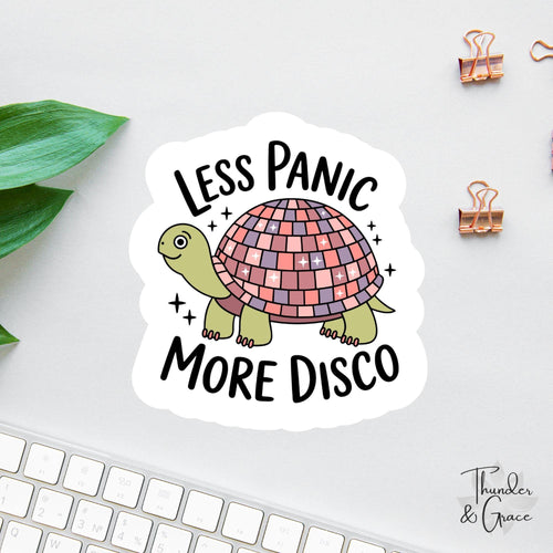 Sarcastic Anxiety sticker, less panic