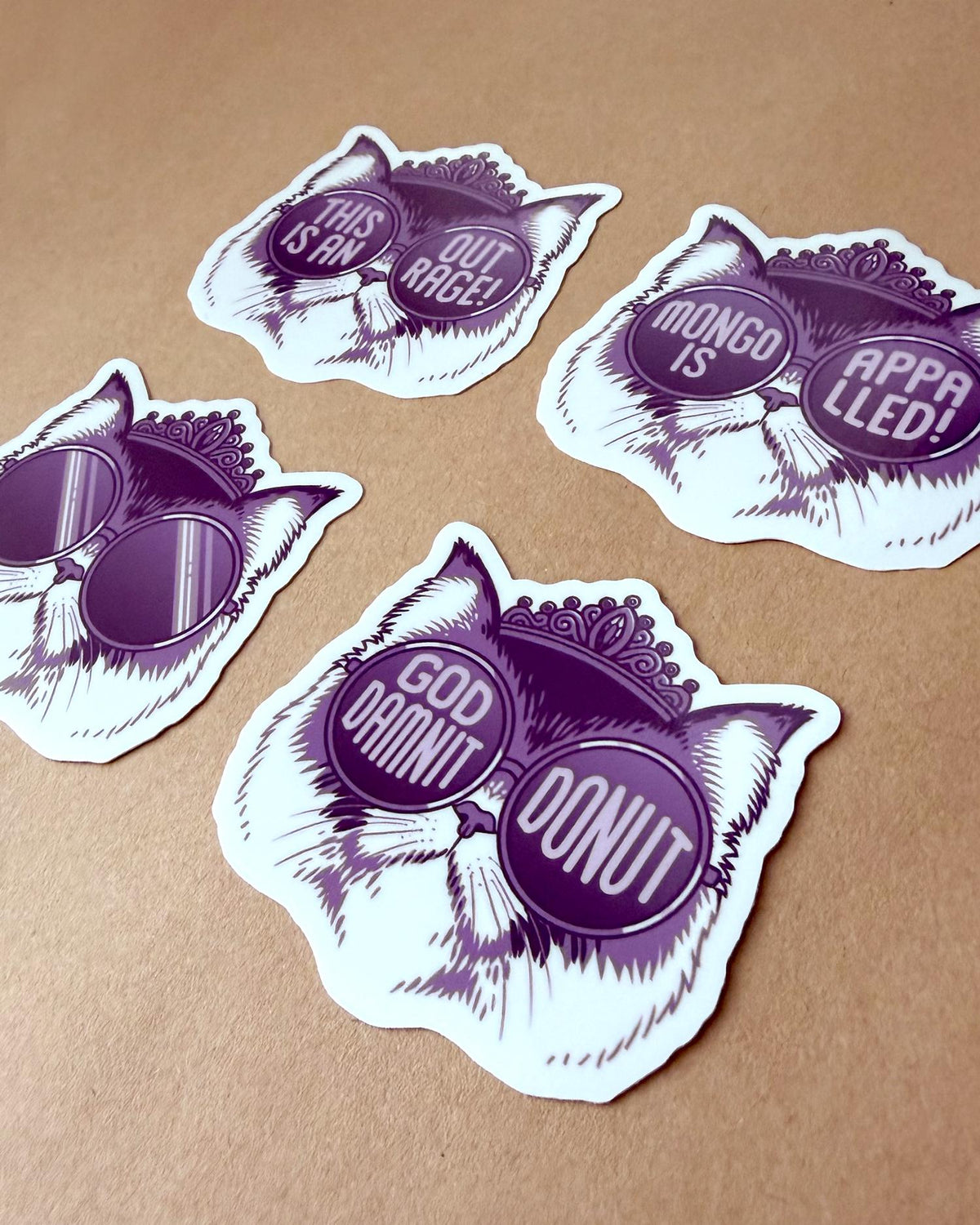 Princess Donut Sticker – Mongo Is Appalled – view 4