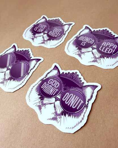 Princess Donut Sticker – Mongo Is Appalled – view 4