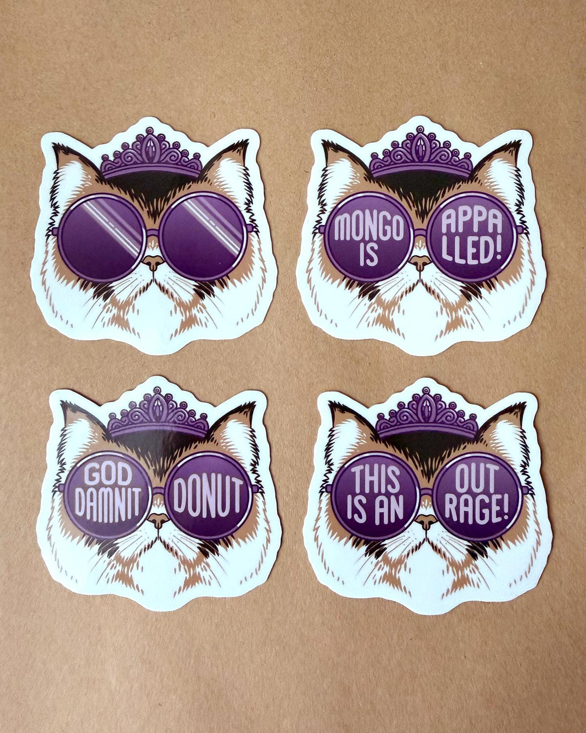 Princess Donut Sticker – Mongo Is Appalled