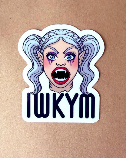 Samantha Sticker – IWKYM – view 3