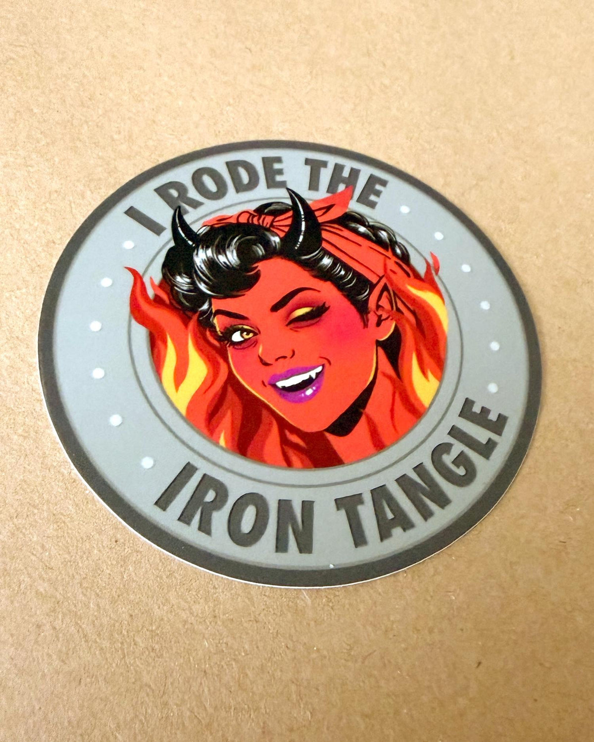 Fire Brandy Sticker – view 4