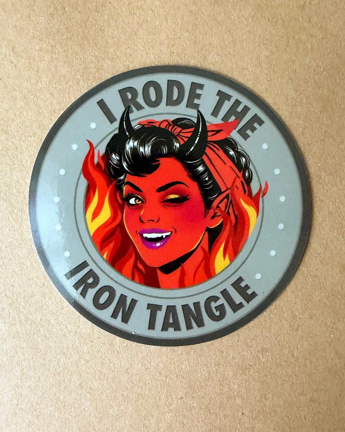 Fire Brandy Sticker – view 3