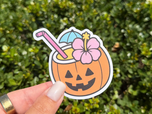 Summerween Pumpkin sticker