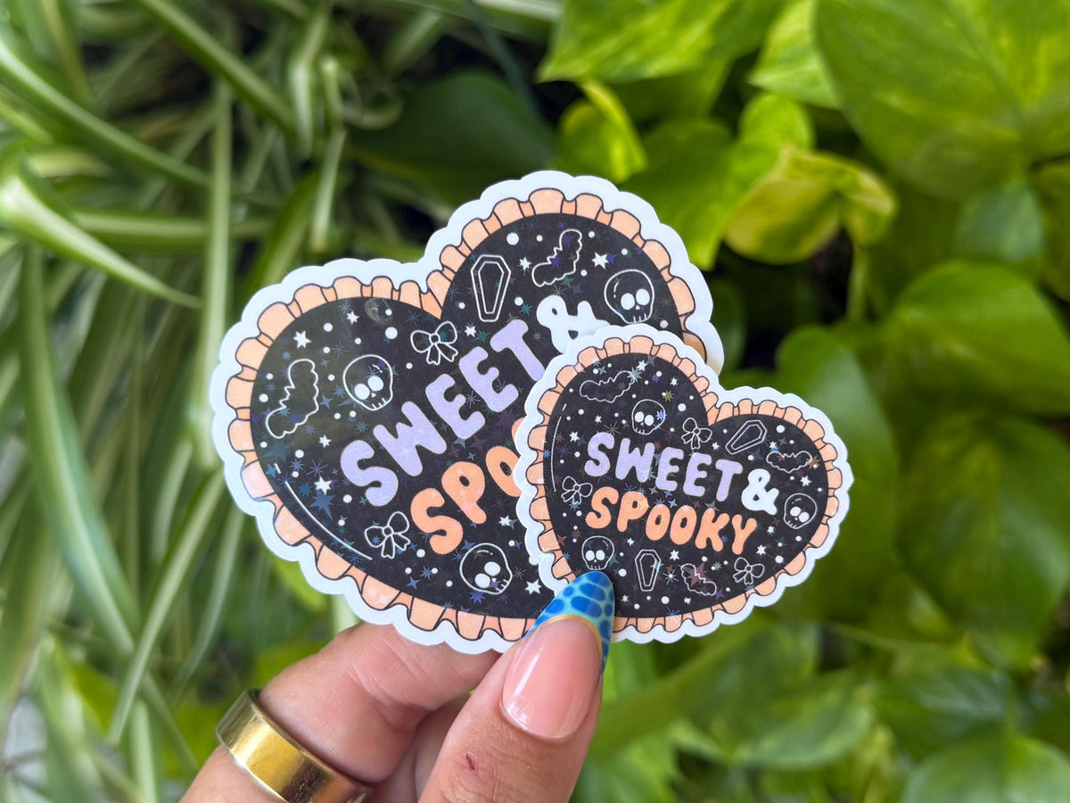 Sweet and Spooky sticker – view 2