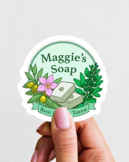 Maggie's Soap Sticker – Officially Licensed – view 3