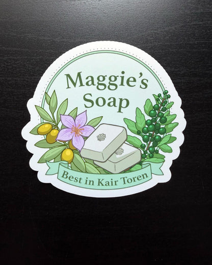 Maggie's Soap Sticker – Officially Licensed