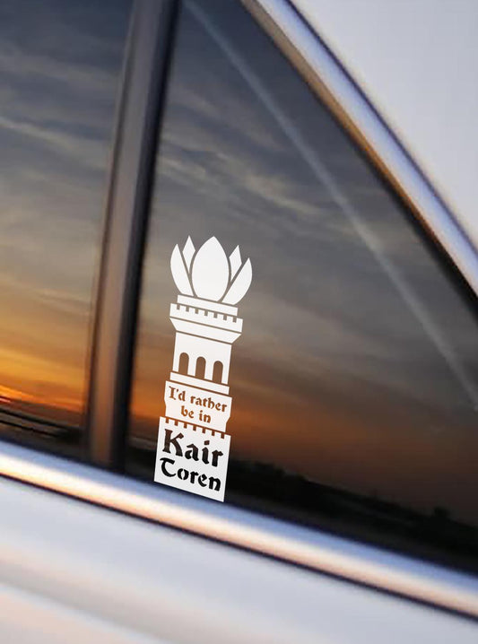 I'd Rather Be in Kair Toren Window Decal – Officially Licensed