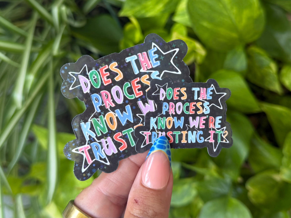 Does the Process Know We're Trusting It sticker – view 2