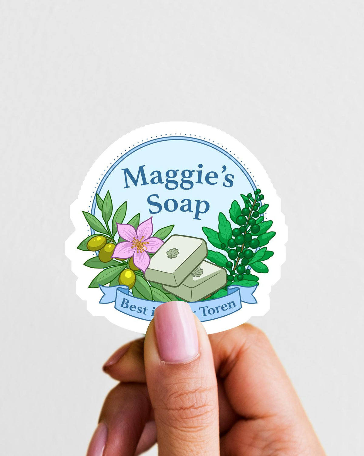 Maggie's Soap Sticker – Officially Licensed – view 4