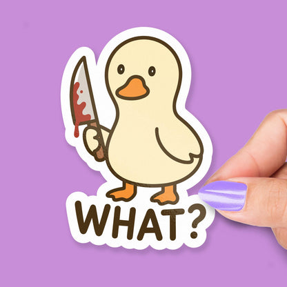 Funny Duck sticker