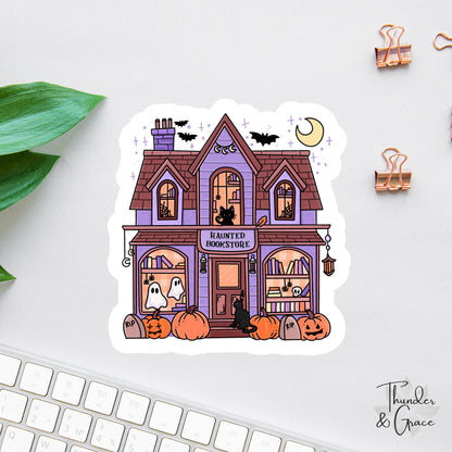 Haunted Bookstore sticker