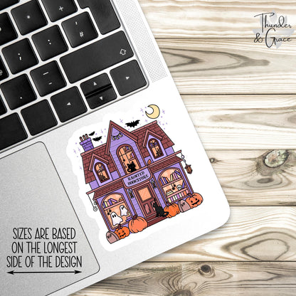 Haunted Bookstore sticker – view 3