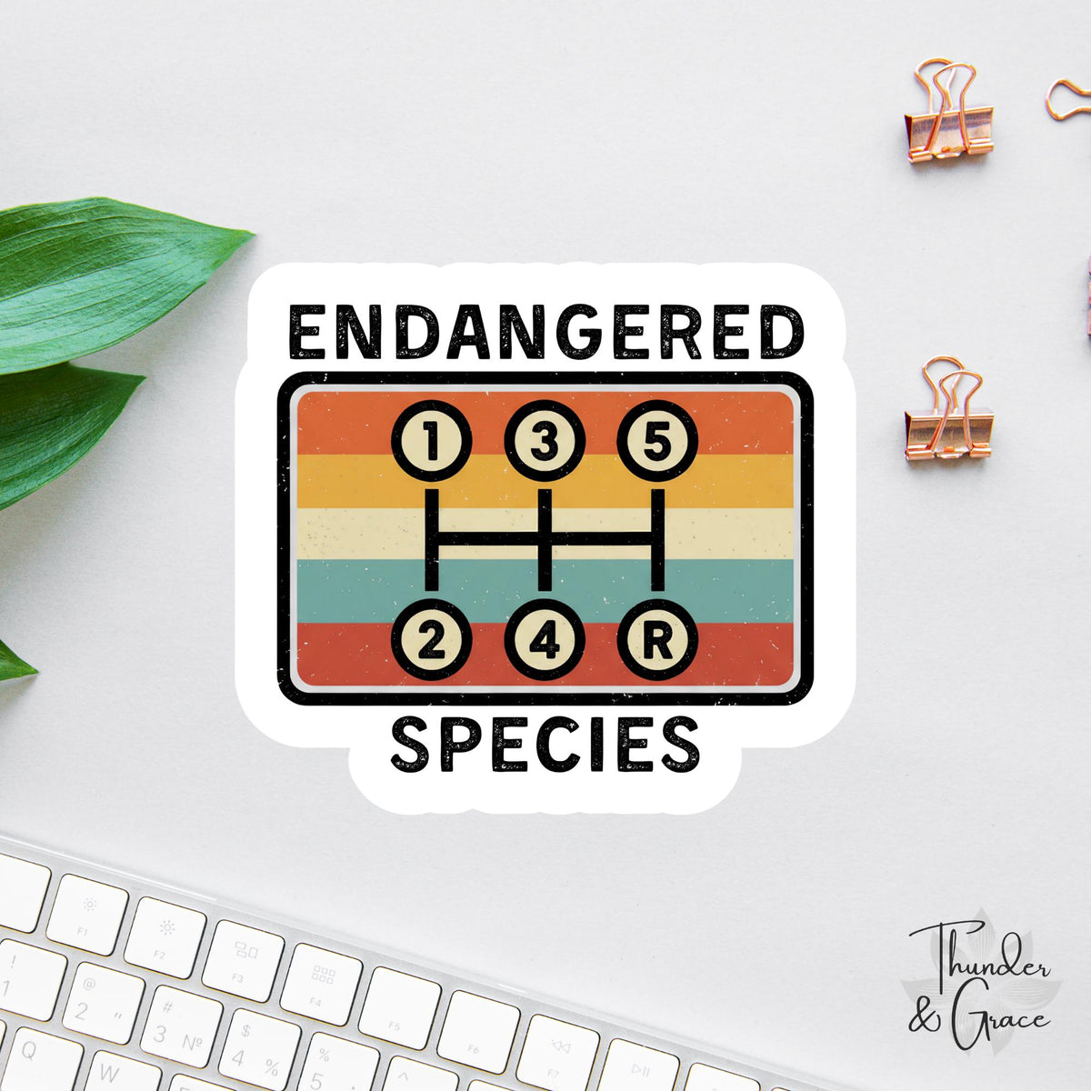 Endangered Species sticker