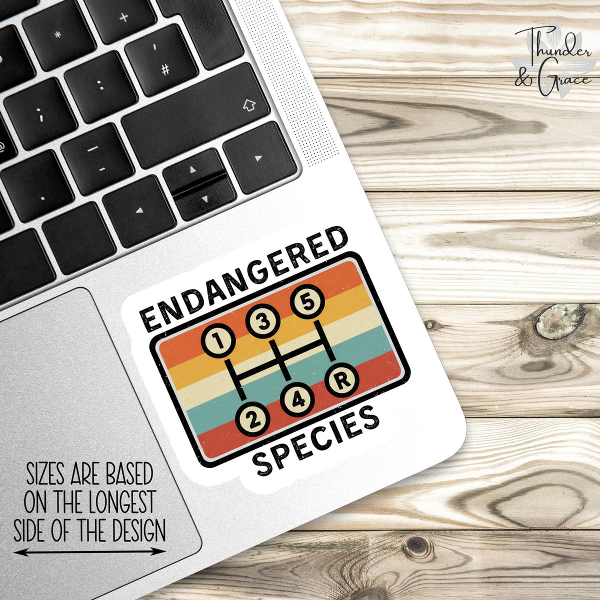 Endangered Species sticker – view 3