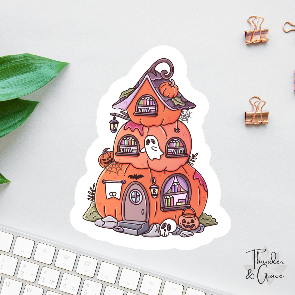 Pumpkin Bookstore sticker