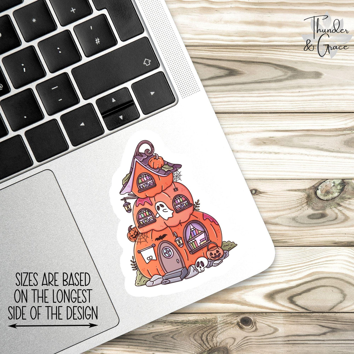 Pumpkin Bookstore sticker – view 3