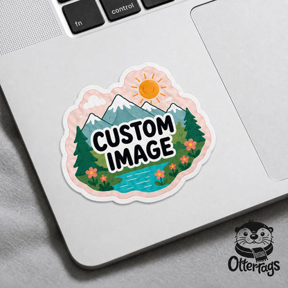 Custom from Your Image sticker, personalized photo – view 4