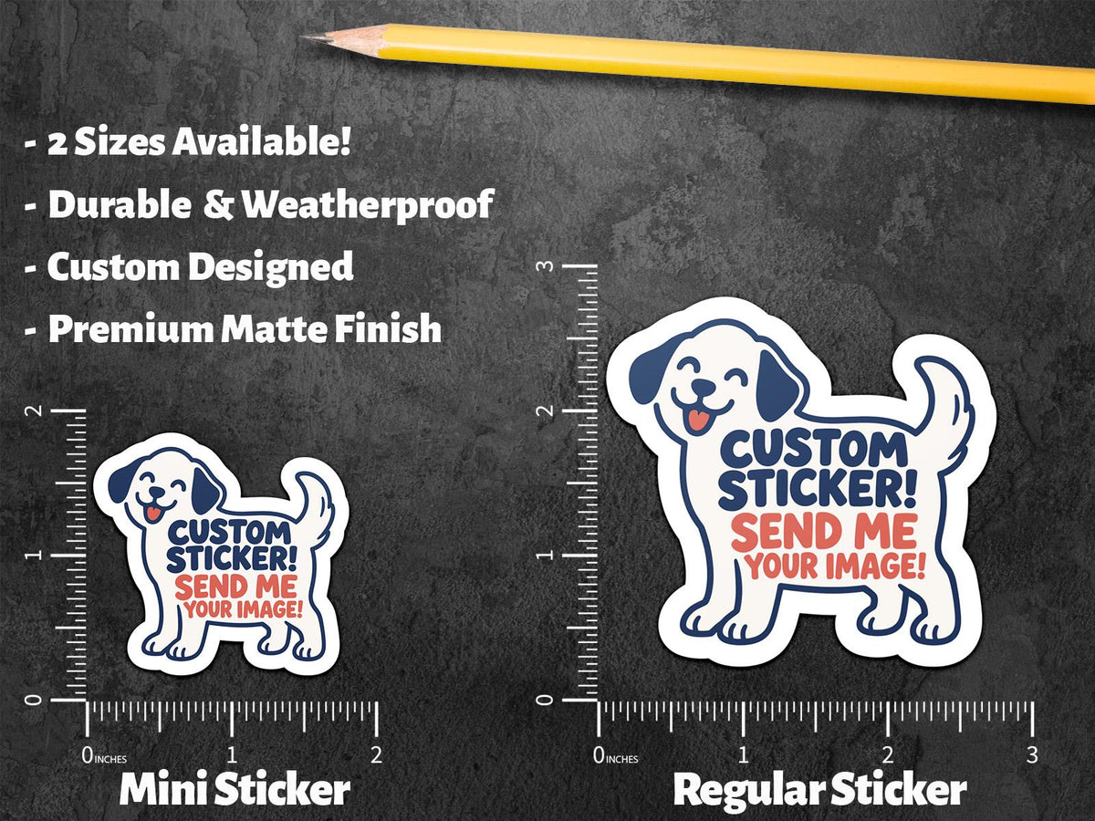 Custom Dog from Photo sticker – view 3
