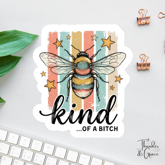 Be Kind...Of a B*tch sticker
