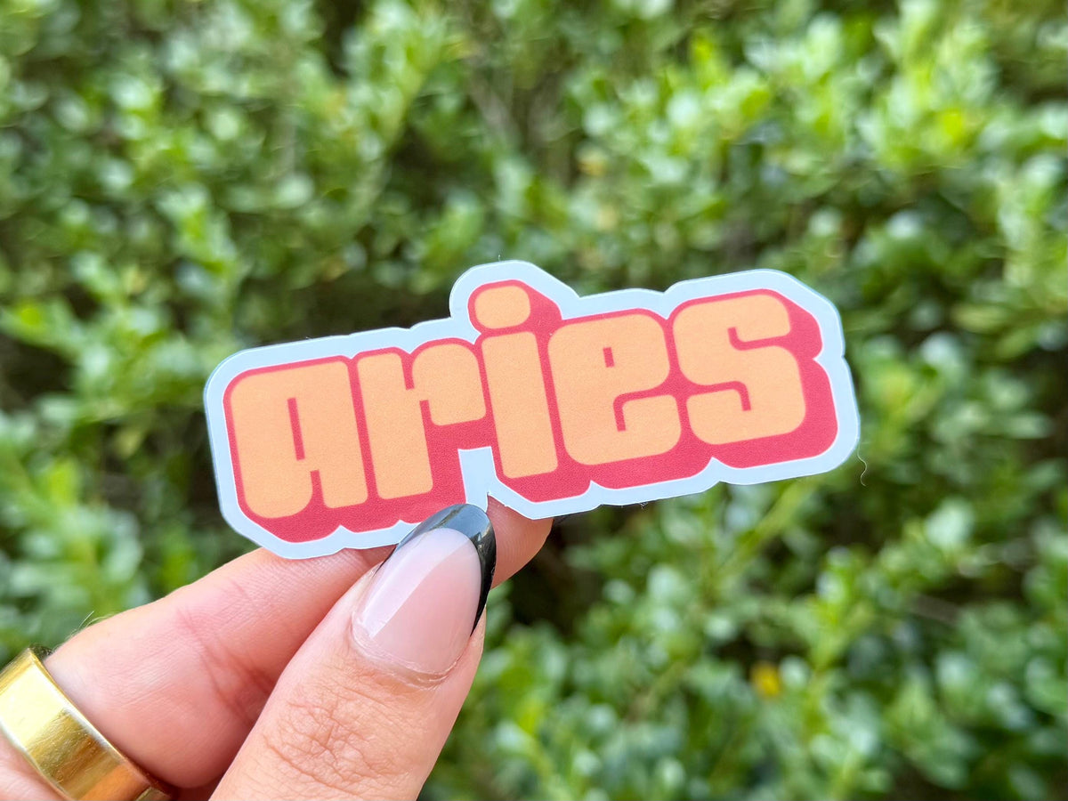 Aries sticker