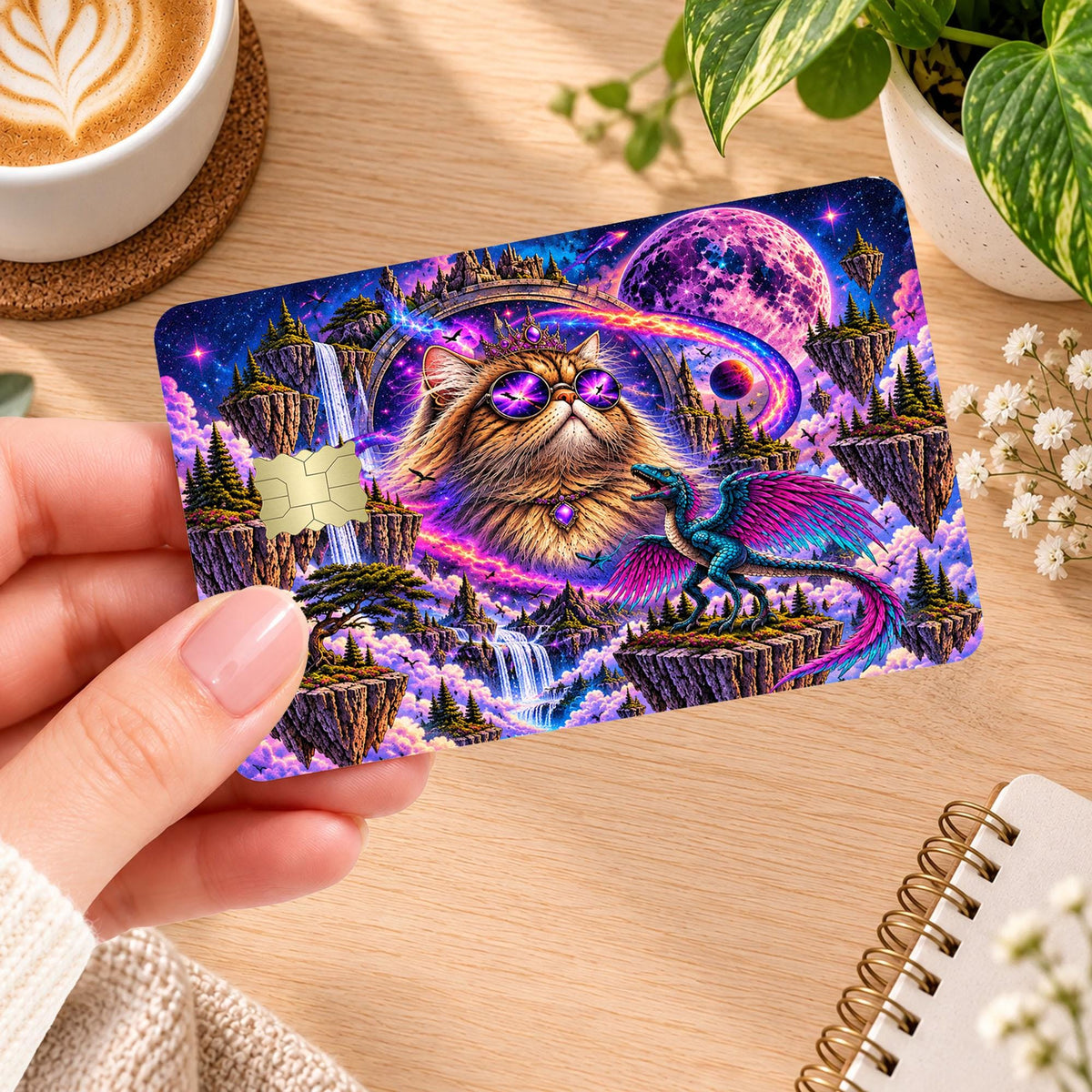 Princess Donut & Mongo Card Skin – Wallet Collection