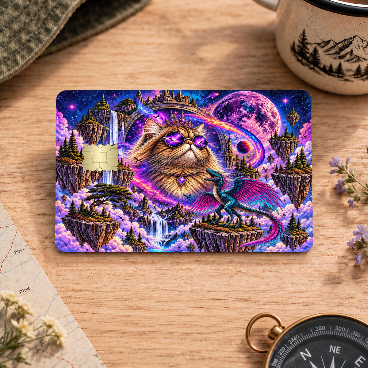 Princess Donut & Mongo Card Skin – Wallet Collection – view 2